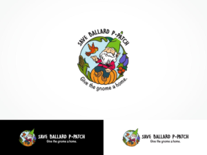 Save Ballard P-Patch / Give the gnome a home | Logo-Design von ArtTank