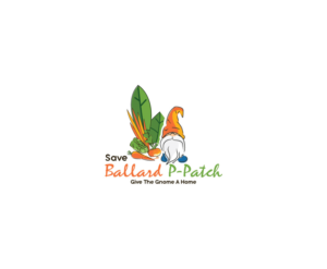 Save Ballard P-Patch / Give the gnome a home | Logo Design by 4+Creative