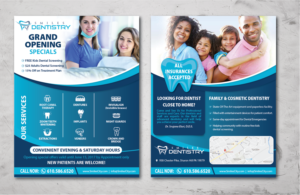 Smiles Dentistry - Flyer - Modern & Eye catching campaign flyer | Flyer-Design von alex989