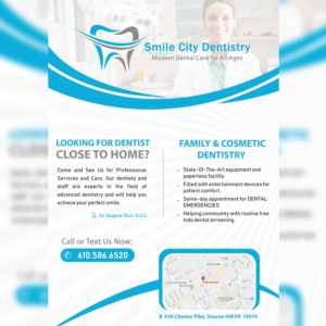 Smiles Dentistry - Flyer - Modern & Eye catching campaign flyer | Flyer Design by hassan karrach