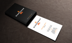 GINPOWER - Modern and Noble Business Card Design | Business Card Design by Tripti Ranjan Gain