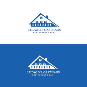 Ludwig's Gasthaus  | Logo Design by sez_inn