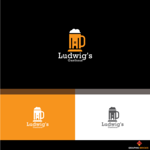 Ludwig's Gasthaus  | Logo Design by Graphic Bricks