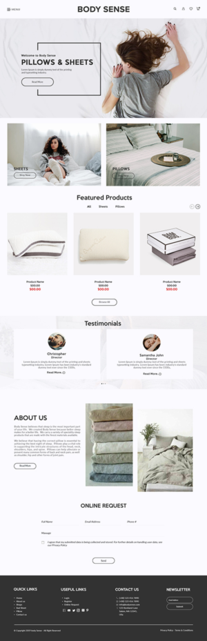 Squarespace Design by bdesigner9