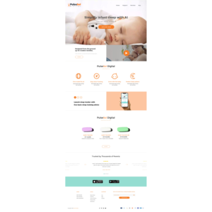 Private launch of Moomi, the smart baby sleep tracker  | Web Design by DominicDesign