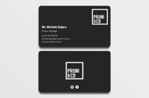 Business Card Design by Uttom 2 for Pruni and Co | Design #21662063