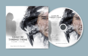 Game of Thrones Design Piano Cello contest | CD-Cover-Design von Riyad