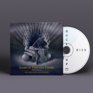 Game of Thrones Design Piano Cello contest | CD-Cover-Design von umesh mahale