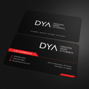 DYA  | Business Card Design by Sandaruwan