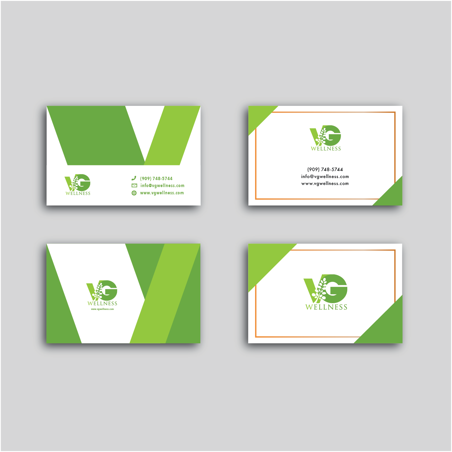 Business Card Design by Joselito Miguel for VG Wellness LLC | Design #21674354