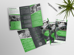 Recycling company need a brochure - We are metal and electronic recycling company, we need a broc... | Broschüren-Design von Ena