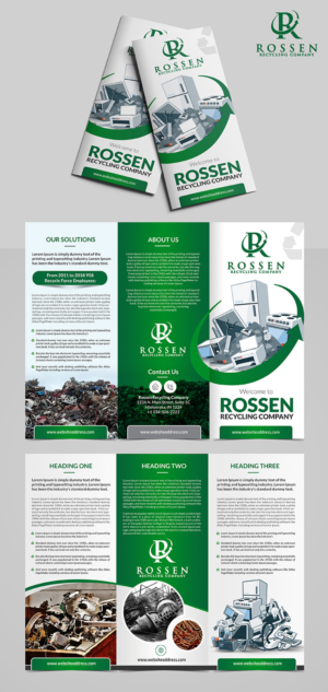 Recycling company need a brochure - We are metal and electronic recycling company, we need a broc... | Broschüren-Design von SAI DESIGNS