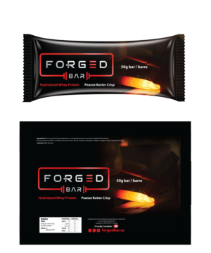 Forged Protein Bars needs a bar wrapper design | Packaging Design by Sergio Coelho