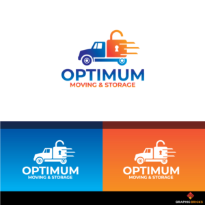 OPTIMUM Moving&Storage | Logo Design by Graphic Bricks