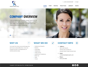 Web Design by Mayank Patel for this project | Design #2965447