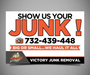 Junk Removal business needs a small billboard design | Werbetafel-Design von Designers Hub