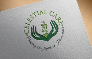 Celestial Care (thats the name of the company) and to have my slogan Taking the fight to Psoriasis | Logo Design by Riv.