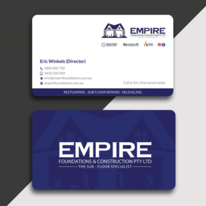 Business Card Design by Srabon55014