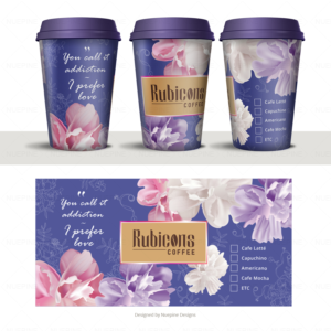 RUBICONS COFFEE CUPS | Grafik-Design von Nuepine Designs