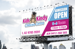 Kids Kindy Childcare centre needs a new LED outdoor banner | Grafik-Design von SAI DESIGNS