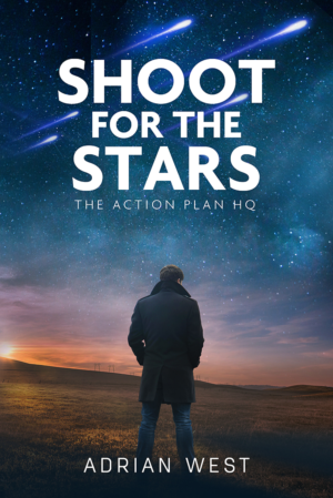 SHOOT FOR THE STARS | Buchumschlag Design von Tatlin