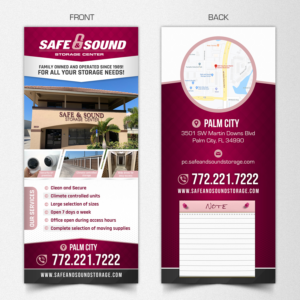 Brochure Design by SAI DESIGNS for safe and sound storage | Design: #21871873