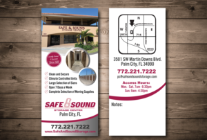 Brochure Design by TracyInspires for safe and sound storage | Design #21922738