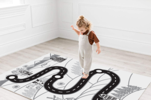 Simple road design for best selling kids play mat | Illustration-Design von juanjoseolivieri