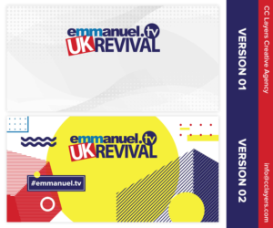 Stage Backdrop Design For A Faith Based Event In the United Kingdom | Print Design by Claireative