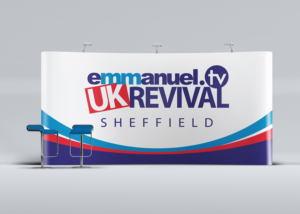 Stage Backdrop Design For A Faith Based Event In the United Kingdom | Print Design by mmmarif1982