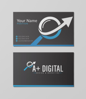 SEO AND WEB DESIGN COMPANY BUSINESS CARD DESIGN | Business Card Design by Barney Stinson