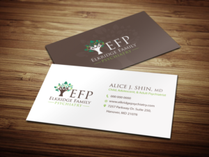 Business card for psychiatrist | Business Card Design by Riz'