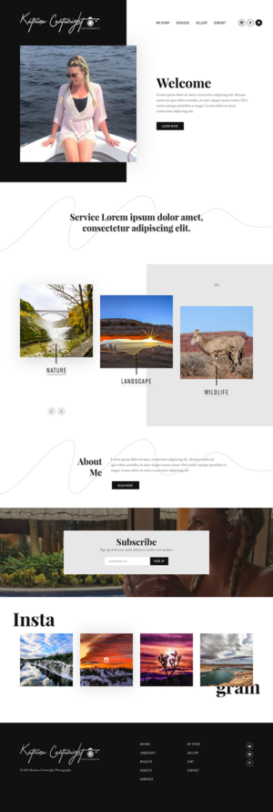 Canadian Geographic Published Photographer Website | Web-Design von Ved Web Services