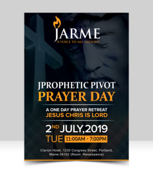 Flyer for the Prophetic Pivot Prayer Day | Flyer Design by SAI DESIGNS