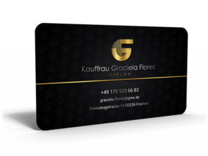 Seriöse Visitenkarten für Diplom Kauffrau, Privat und Geschäftlich  | Business Card Design by Hardcore Design