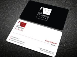 Business Card Re-Design for a Lighting Designer | Visitenkarten-Design von Uttom 2