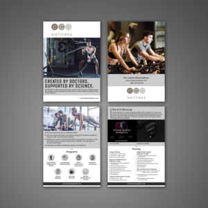 Wellness/ Medical Fitness Company Seeks Promotional Brochure | Brochure Design by aspiremedia