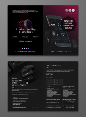 Wellness/ Medical Fitness Company Seeks Promotional Brochure | Brochure Design by OwnDesign