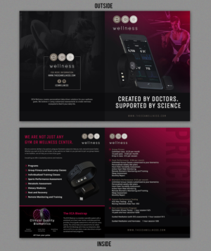 Wellness/ Medical Fitness Company Seeks Promotional Brochure | Brochure Design by SAI DESIGNS