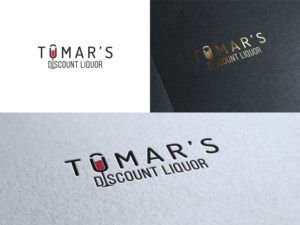 Logo Design by Lee Xian for Tomar's Discount Liquor | Design #21983012