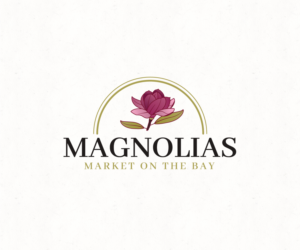 Magnolias Market On The Bay | Logo Design by 91.kremena.petrova