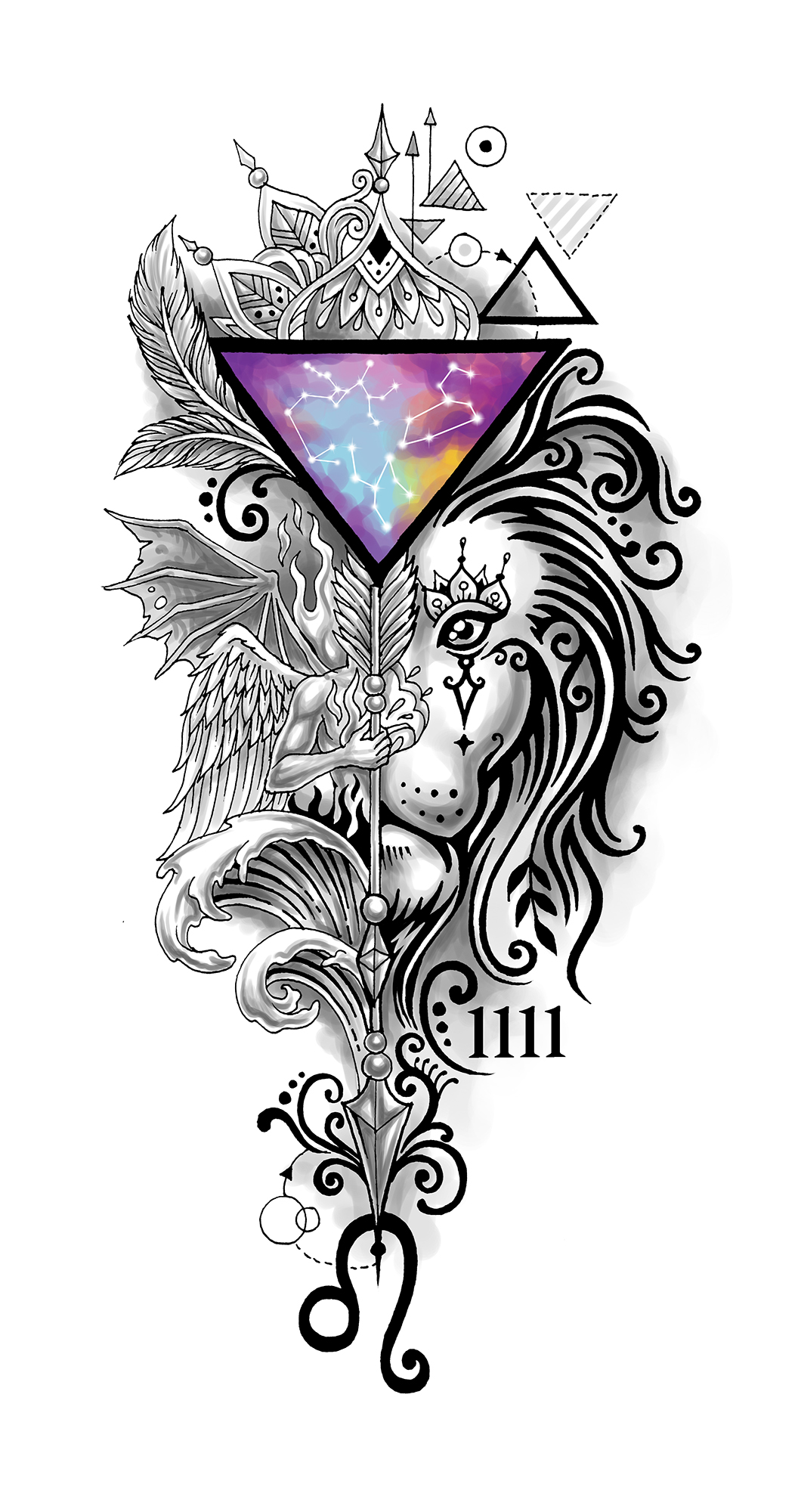 Tattoo Design by SangBlater for this project | Design #21930856