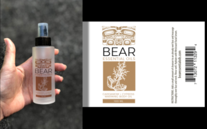 Bear Essential Oils - Body Oils | Verpackungs-Design von juanjoseolivieri