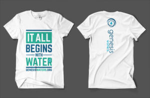 Inspiring T-shirt for Clean Water Non-profit | T-Shirt-Design von Barney Stinson