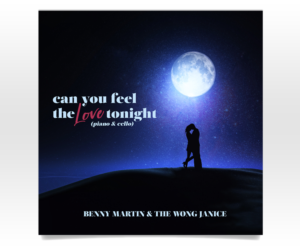 Digital Album Cover - Can You Feel The Love Tonight (Piano & Cello)  | CD-Cover-Design von Luniere Designs