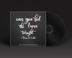 Digital Album Cover - Can You Feel The Love Tonight (Piano & Cello)  | CD-Cover-Design von fallingpixels