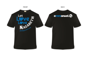 Let Love Lead Nazareth T-Shirt | T-shirt Design by Al Pech