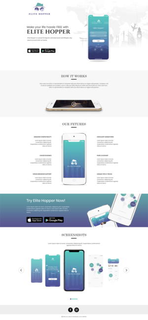 Landing Page Design by Expert Designer