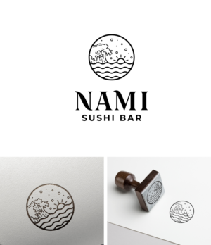 Nami Sushi Bar | Logo Design by Ankit Bhattarai