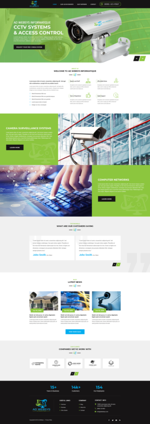 Wordpress Design by v.senthil-designer